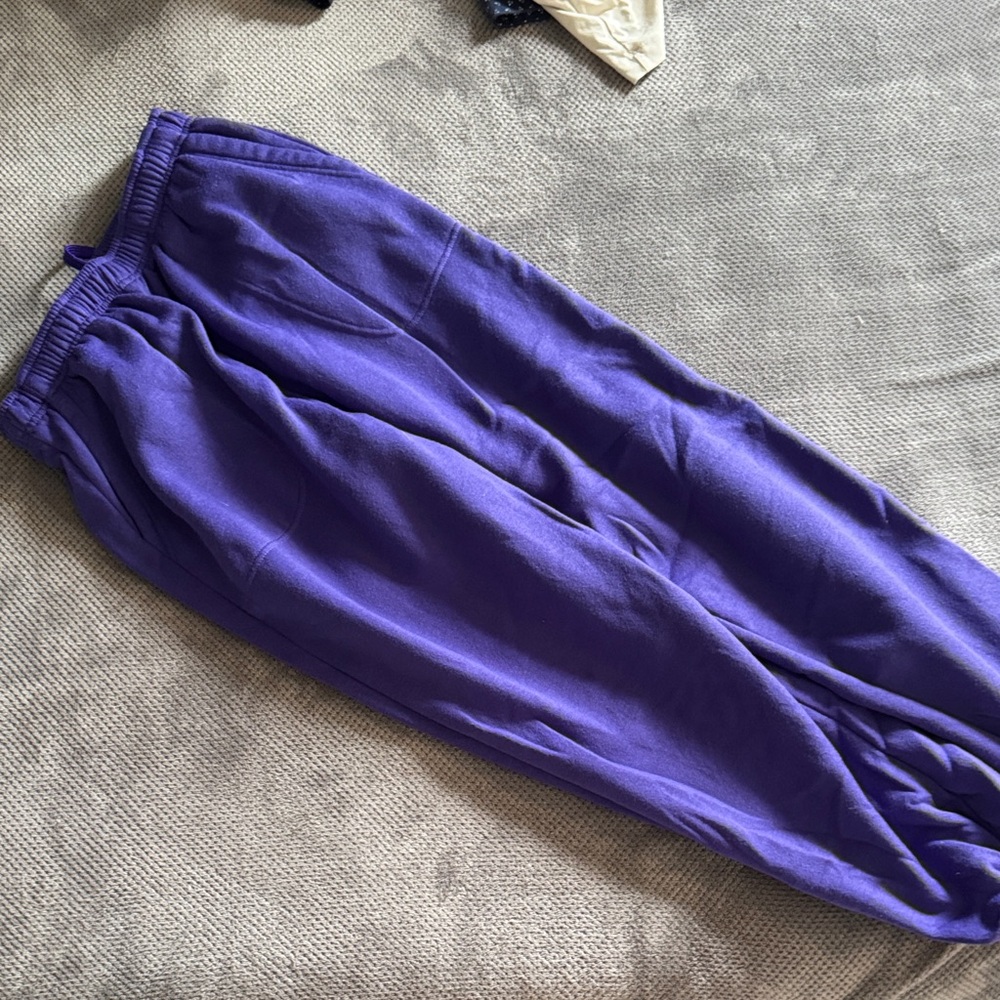Vibrant Purple Sweatpants